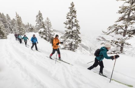 Cross-country skiing Canyon Rim Trail (2)