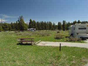 Campsite at Bridge Bay Campground