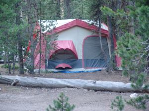 Tent at Canyon Campground