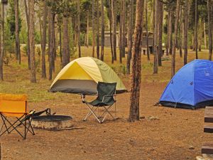 Tents at Madison Campground