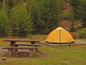 Tent at Madison Campground