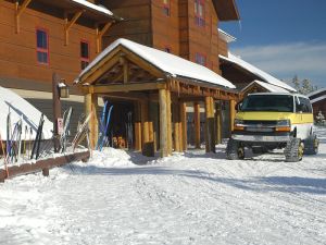 Old Faithful Snow Lodge Winter