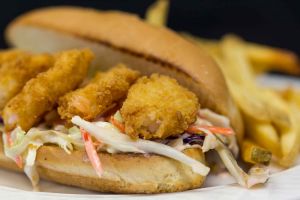 Shrimp Po Boy at Grant Village Dining Room