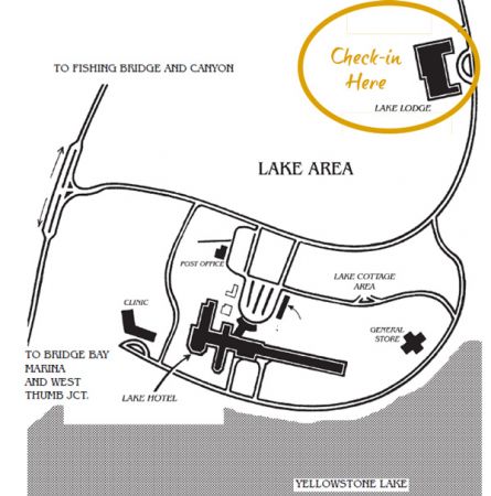 Check-in-map | Yellowstone National Park Lodges