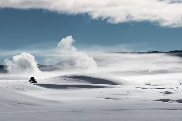 Winter,-Hayden-Valley | Yellowstone National Park Lodges